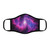 Ethereal Cosmic Voyage - Fitted Polyester Face Mask