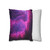 Ethereal Cosmic Voyage - Spun Polyester Square Pillowcase