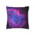 Ethereal Cosmic Voyage - Spun Polyester Square Pillowcase