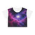 Ethereal Cosmic Voyage - Crop Tee (AOP)