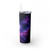 Ethereal Cosmic Voyage - Skinny Tumbler with Straw, 20oz