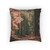 Golden Autumn Retreat - Woven Pillow