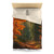 Golden Autumn Retreat - Microfiber Duvet Cover