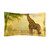 Gentle Giraffe Glow - Microfiber Pillow Sham