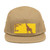 Gentle Giraffe Glow - 5 Panel Cap (Embroidery)