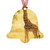 Gentle Giraffe Glow - Metal Ornaments