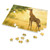 Gentle Giraffe Glow - Jigsaw Puzzle with Tin