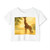 Gentle Giraffe Glow - Women's Festival Crop Top