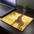 Gentle Giraffe Glow - Rectangular Mouse Pad