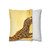 Gentle Giraffe Glow - Spun Polyester Square Pillowcase