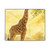 Gentle Giraffe Glow - Polyester Blanket