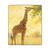 Gentle Giraffe Glow - Polyester Blanket