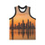 Dubai Desert Mirage - Unisex Basketball Jersey (AOP)