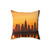 Dubai Desert Mirage - Spun Polyester Square Pillow
