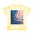 Fluid Harmony Waves - Tie-Dye Tee, Cyclone