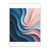 Fluid Harmony Waves - Gift Wrapping Paper Sheets, 1pc