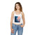 Fluid Harmony Waves - Women's Spaghetti Strap Tank Top