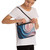 Fluid Harmony Waves - Small Shoulder Bag