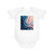 Fluid Harmony Waves - Baby Short Sleeve Bodysuit