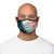 Fluid Harmony Waves - Fitted Polyester Face Mask