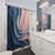 Fluid Harmony Waves - Shower Curtains