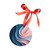 Fluid Harmony Waves - Acrylic Ornament with Ribbon