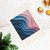 Fluid Harmony Waves - Cotton Tea Towel
