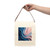 Fluid Harmony Waves - Canvas Lunch Bag With Strap
