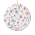 Charming Meadow Bliss - Ceramic Ornaments (2-Side Print)