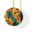 Timeless Vinyl Vibes - Decorative Ceramic Ornaments, Double-Sided (1pc, 3pcs, 5pcs, 10pcs)