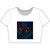 Celestial Fire Drake - Women’s Poly-Cotton Crop Tee