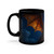Celestial Fire Drake - Black Coffee Mug, 11oz