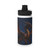 Celestial Fire Drake - Stainless Steel Water Bottle, Sports Lid