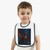 Celestial Fire Drake - Baby Contrast Trim Jersey Bib
