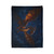 Celestial Fire Drake - Soft Polyester Blanket