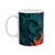 Fractal Harmony Waves - Ceramic Mug, (11oz, 15oz)