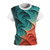 Fractal Harmony Waves - Women's Cut & Sew Tee (AOP)