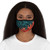Fractal Harmony Waves - Fitted Polyester Face Mask
