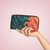 Fractal Harmony Waves - Zipper Wallet