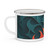 Fractal Harmony Waves - Enamel Camping Mug