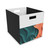Fractal Harmony Waves - Felt Storage Box