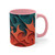 Fractal Harmony Waves - Accent Mugs