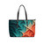 Fractal Harmony Waves - PU Leather Shoulder Bag