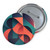 Geometric Resonance - Custom Pin Buttons