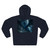 Celestial Storm Dragon - Unisex Hooded Zip Sweatshirt