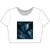 Celestial Storm Dragon - Women’s Poly-Cotton Crop Tee