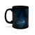Celestial Storm Dragon - Black Coffee Mug, 11oz