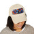 Geometric Resonance - Distressed Dad Hat (Embroidery)