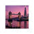 London Twilight Reflections - Transparent Outdoor Stickers, Die-Cut, 1pc