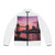 London Twilight Reflections - Men's Puffer Jacket (AOP)